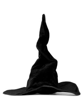 Black Halloween Witch Hat